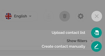Add contacts manually1