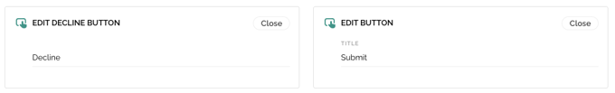 Edit the submit and decline button1
