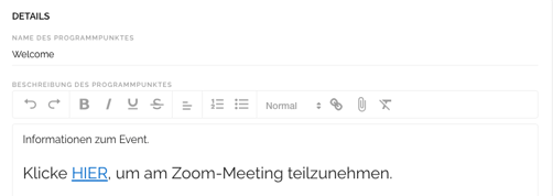 Einbindung von Drittanbietern wie Zoom, Teams, Webex oder Skype1