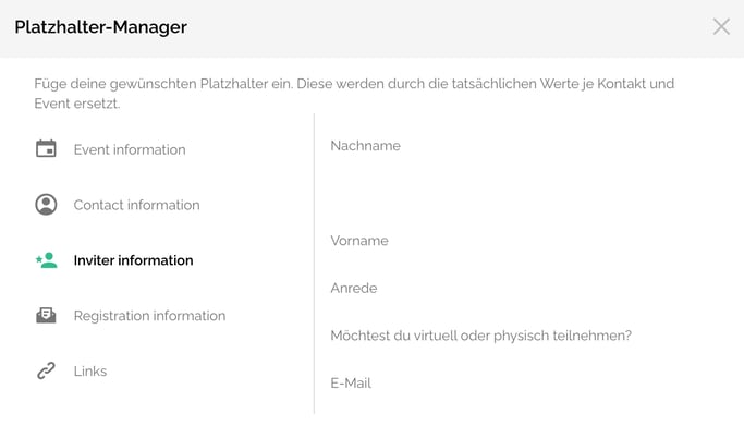 Erstelle eine Anmeldebestätigung für die Teilnehmer-Begleitung1