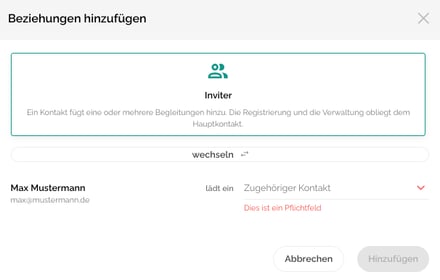 Kontaktdetails (persönliche Informationen, Teilnehmerantworten, Beziehungen, Logs, Anmeldestatus) einsehen und bearbeiten Noch niemand folgt 5