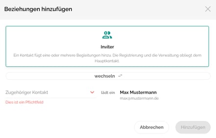 Kontaktdetails (persönliche Informationen, Teilnehmerantworten, Beziehungen, Logs, Anmeldestatus) einsehen und bearbeiten Noch niemand folgt 6