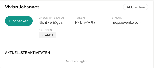 Teilnehmer über das evenito Back-Office einchecken3