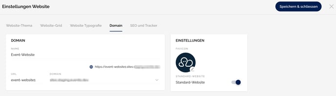 Wie ändere ich die Website-Domain & den Namen oder setze den Standard-Tag?1