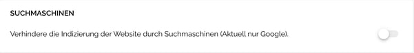 Wie hinterlege ich Tracker, definiere die angezeigten Inhalte meiner geteilten Event-Website oder verhindere eine Google-Initialisierung?1