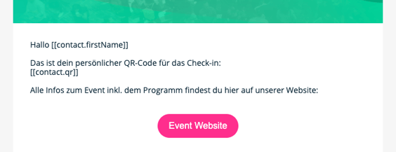 Wie kann ich einen QR-Code für das Check-in versenden?2