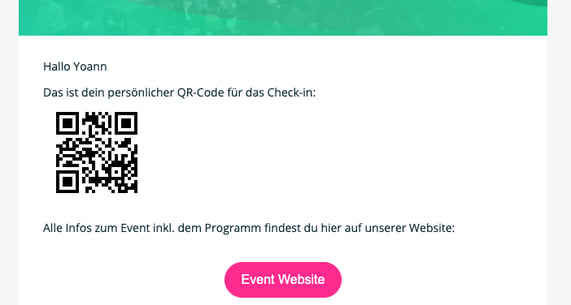 Wie kann ich einen QR-Code für das Check-in versenden?3